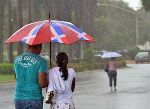 Onamet pronostica lluvias para este viernes