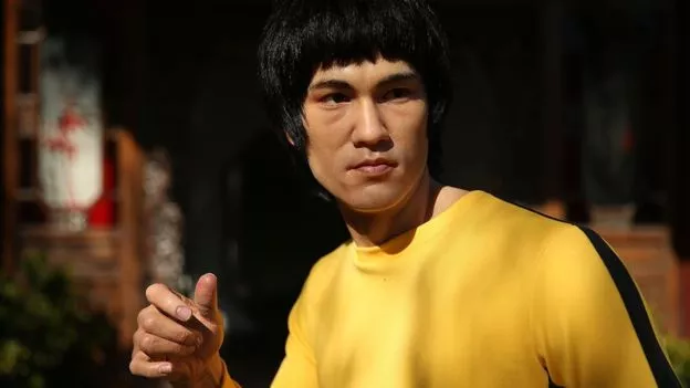 Bruce Lee en un combate que no es de ficción