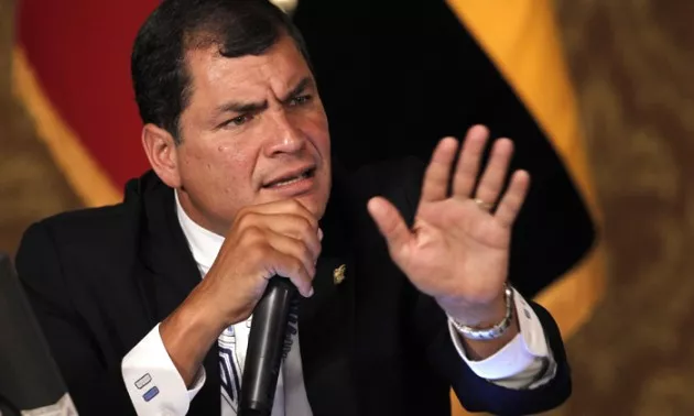 Rafael Correa dice sobre Glas que “se ha condenado a un inocente