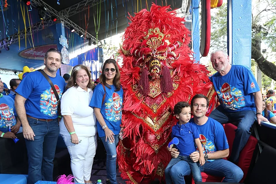 Induveca en el carnaval de La Vega