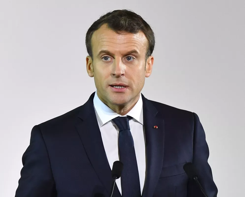 El presidente francés, Emmanuel Macron. Fuente externa