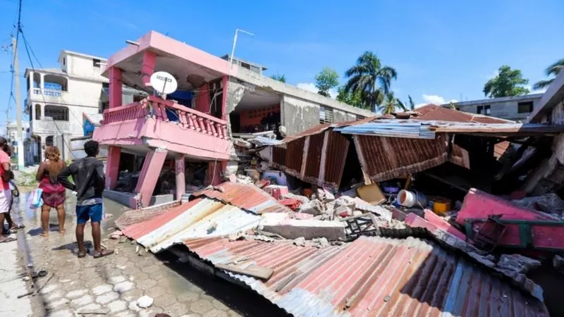 Haití: imágenes de la destrucción causada por el sismo de 7,2 que sacudió el suroeste del país