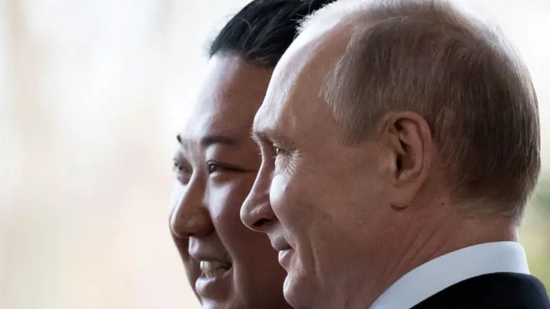 Putin y Kim Jong-un: 3 razones por las que a los líderes de Rusia y Corea del Norte les interesa ser aliados