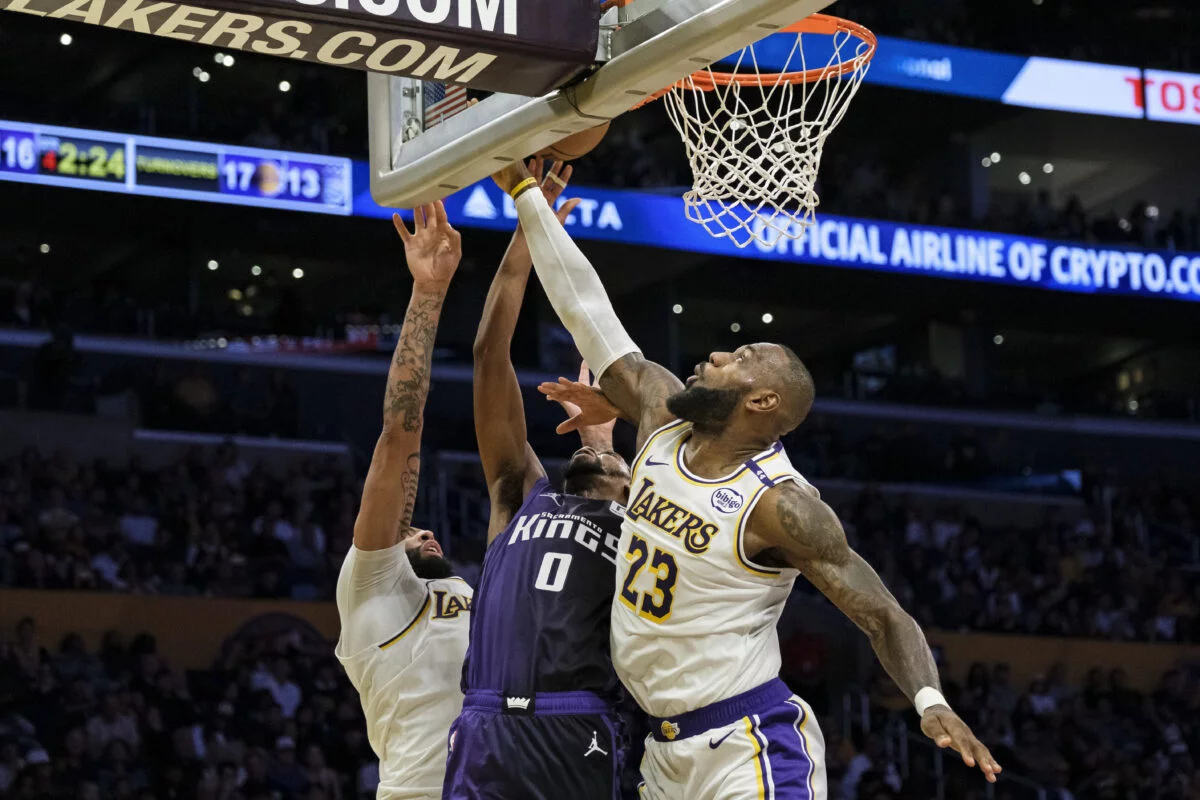 LeBron deslumbra en unos Lakers invictos y los Mavericks tropiezan en Phoenix