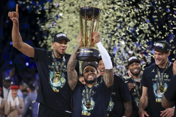 Milwaukee es el nuevo campeón de la NBA Cup; Antetokounmpo electo MVP