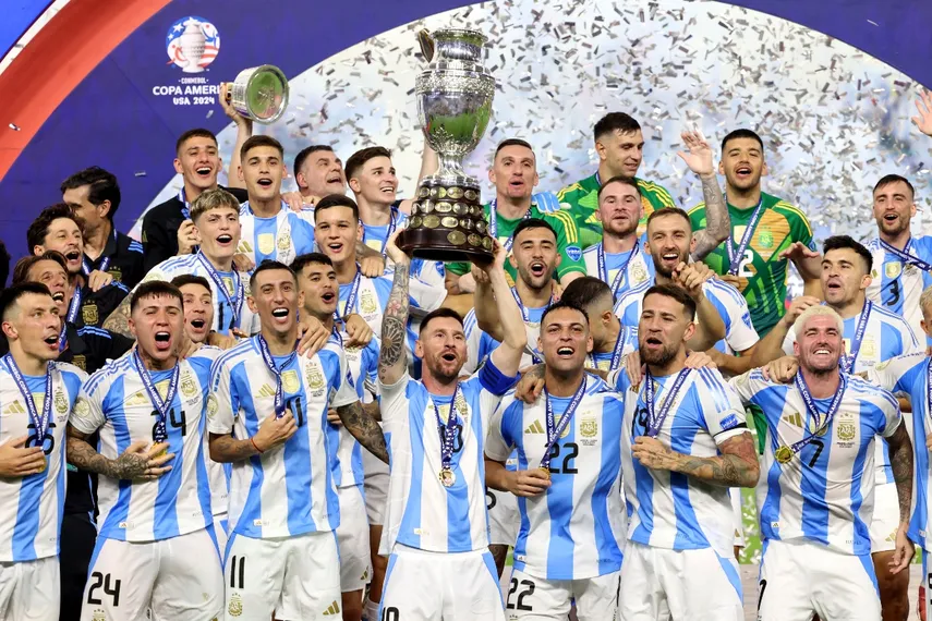 Argentina ganó la última edición de la Copa América. Fuente externa